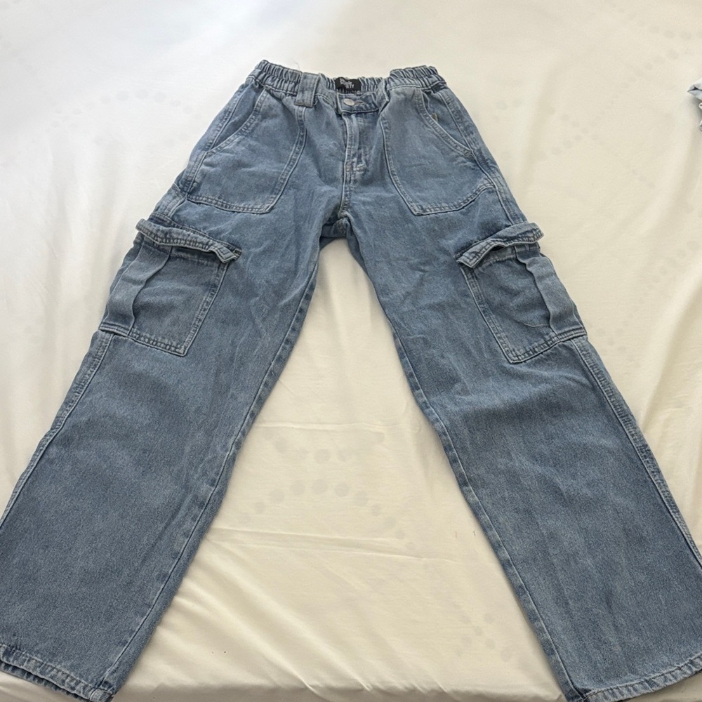 Cargo Blue Straight women's Jeans
